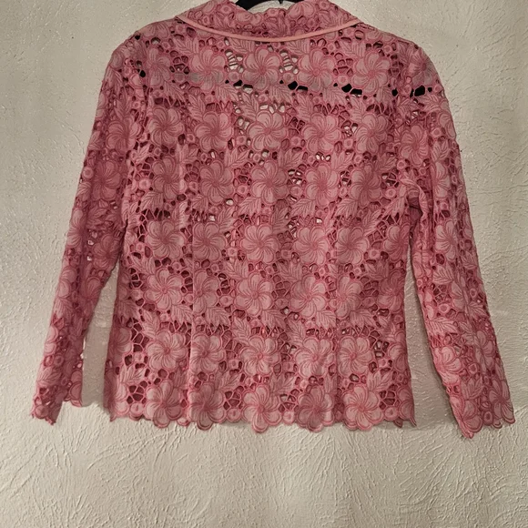 Lilly Pulitzer Palm Beach Lillyville Jacket Kentucky Eyelit - Picture 4 of 5